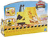 Play-Doh Wheels Mini Bulldozer Toy with 1 Can of Non-Toxic Stone Colored Buildin' Compound