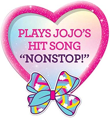JoJo Siwa 10 Inch Singing Doll, Sings Hit Song Titled "Non-Stop", Pink Jacket with Rainbow Fringe, by Just Play