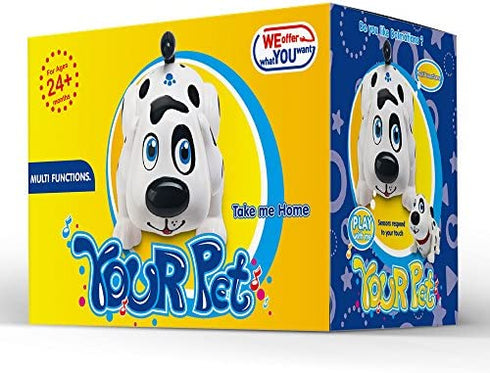 Spanish Speaking Electronic Pet Dog Interactive Puppy - Robot Harry Responds to Touch, Walking, Chasing, and Fun Activities