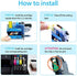 ONEINK Compatible Replacement for Brother LC3011 Ink Cartridges(Upgraded Chips) , Work with Brother MFC-J491DW MFC-J497DW MFC-J690DW MFC-J895DW Printer, 4 Packs(Black/Cyan/Magenta/Yellow)