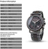 Engraved Wooden Watch for Boyfriend My Man Fiancé Husband Customized Personalized Wood Watches for Men Birthday Anniversary Personalized Watch