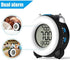 Banne Loud Alarm Clock for Heavy Sleepers with Dual Alarm Night Light Bedside Battery Powered (Black)