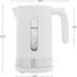Ovente Electric Hot Water Kettle 1.8 Liter with Prontofill Lid 1500 Watt BPA-Free Portable Countertop Tea Coffee Maker Fast Heating Element with Auto Shut-Off and Boil Dry Protection White KP413W