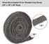 Stanbroil Graphite Impregnated Fiberglass Flat Rope Seal and High Temperature Cement Gasket Kit Replacement for Wood Stoves - 5/8" x 1/8" x 84"