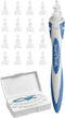 Smart Swab Spiral Ear Cleaner Ear Wax Removal Kit with 16 Tips Replaceable Soft Silicone Tips, Smart Flexible Ear Cleaning Kit & Reusable Ear Cleaning Tool Safe for Adults and Kids