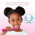 Brusheez® Kid's Electric Toothbrush Set - Soft Bristles, Easy-Press Power Button, Battery Operated, 2 Brush Heads, Animal Cover, Sand Timer, Rinse Cup and Storage Base - Ages 3+ (Prancy the Pony)