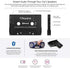 Aluratek Universal Bluetooth Audio Cassette Receiver, Built-in Rechargeable Battery, Up to 8 Hours Playtime, Audio Receiving up to 33 Feet