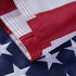 Homissor American Flags for Outside 3x5 US Flag Made in USA Heavy Duty Outdoor Durable Nylon Flag 3’ x 5’ with Embroidered Stars, Sewn Stripes and Brass Grommets