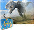 LELEMON Puzzles for Kids Ages 4-8,Dinosaur Puzzle 100 Piece Puzzles for Kids,Educational Kids Puzzles Jigsaw Puzzles in a Metal Box,Children100 Piece Puzzle Games Puzzle Toys for Girls and Boys
