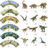 Dinosaur Cupcake Toppers and Dinosaur Cupcake Wrappers 48 Pcs Dinosaur Party Decorations Birthday Party Supplies For Boys Dino Cupcake Topper