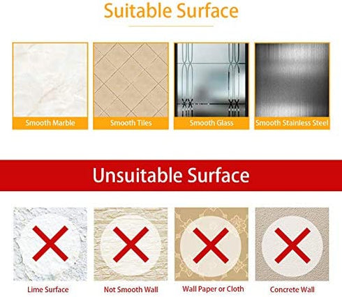 SMART&COOL Self-adhesive Magnetic Knife Holder, Magnetic Knife Strip for Wall Mounting, no Drilling (Stainless Steel-11.69 in)