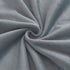 uwkcy Velvet Body Pillow Cover/Case Pillowcase with Hidden Zipper, Zippered Plush Fluffy Body Pillow Case (20 x 54 Inch, Light Gray, 1-Piece)
