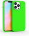 FELONY CASE - iPhone 13 Pro Case - Stylish Neon Green Silicone Phone Cover - Wireless Charging Compatible, 360° Shockproof Protective Cases for Apple iPhone 13 Pro