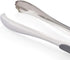 Nambe - Gourmet Collection - Curvo All-Purpose Tongs - Measures at 13" x 1.5" - Made with Stainless Steel - Designed by Steve Cozzolino