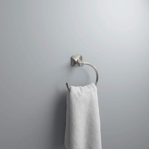 Franklin Brass NAP46-SN Napier Towel Ring, Satin Nickel