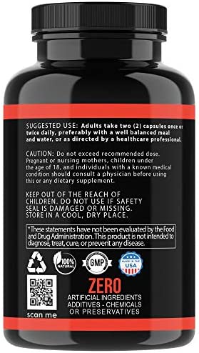 Angry Supplements Turmeric Curcumin & Ginger Maxx, 95% Curcuminoids with Black Pepper, Reduce Inflammation & Joint Support, Antioxidant, 1355mg Blend of Non-GMO Ingredients (2-Bottles)
