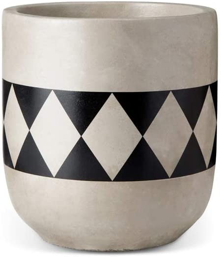 Mkono Cement Succulent Planter Set of 3 Concrete Plant Pots Modern Flower Pots Indoor for Cactus Herb or Small Plants Home Decor Gift Idea (Plants NOT Included), 4"