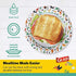 Glad for Kids 8 1/2-Inch Paper Plates|Small Round Paper Plates with Dinosaurs for Kids|Heavy Duty Disposable Soak Proof Microwavable Paper Plates, 8.5" Round Plates 20ct| Kids Plates, Dinosaur Plates