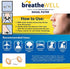breatheWELL Nasal Filter Protection Device, Large, 6 Count