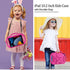 LTROP iPad 10.2 Case, iPad 9th/8th/7th Generation Case for Kids, Shockproof Handle Stand Shoulder Strap Kids Case for iPad 10.2 Inch 2021/2020/2019 (9th/8th/7th Gen), Pink