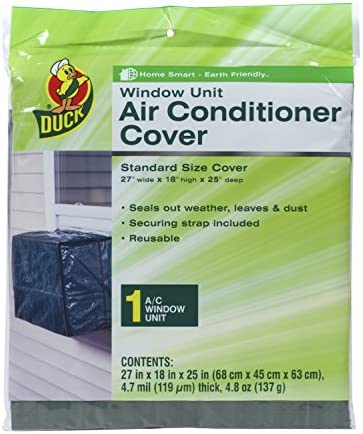 Duck Brand Standard Window Air Conditioner Cover, 27-Inch x 18-Inch x 25-Inch, 283581
