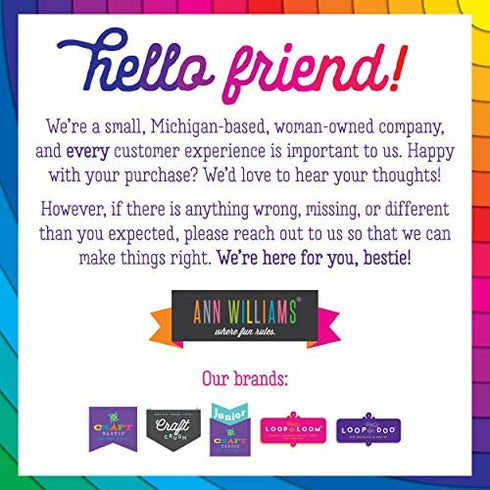 Craft-tastic – DIY Mythical Pom Animals – Craft Kit Makes 3 Pompom Stuffed Animals – Magical Narwhal, Puffy Pandacorn & Cuddly Meowmaid Brown/a