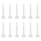 Beaupretty 100pcs Nail Polish Brushes Replacement Dipping Liquid Gel Nail Brushes Dipping Applicator Brushes for Home Salon