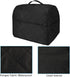 Augot Stand Mixer Cover with Handle Waterproof Mixer Covers for Kitchen, Mixer Dust Cover with Pocket for Extra Accessories, Black Blender Coffee Machine Protective Dust Covers for Mixer 4.5 & 5 Quart