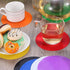 Chuangdi 8 Pieces Rubber Jar Gripper Pads Round Kitchen Coasters Multi-Purpose Bottle Lid Openers, Multicoloured