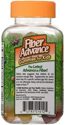 Fiber Advance Gummies For Kids Daily Fiber Supplement, 60 count