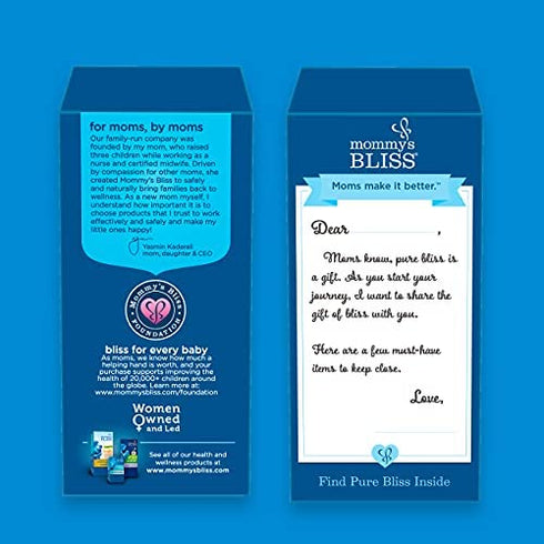 Mommy's Bliss Newborn Essentials Gift Set, Includes Gripe Water, Baby Vitamin D Drops, Baby Gas Drops, and Gentle Saline Drops/Spray