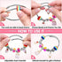 Thrilez 90 Pcs Charms Bracelet Making Kit for Girls, DIY Charm Bracelets Kit with Jewelry Beads, Bracelet Charms Gift for Girls Ages 7-12, Bracelet Kit Jewelry Gift for Girls Kids Teens and Adults