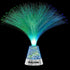 Playlearn Fiber Optic Lamp Color Changing Crystal Base - USB/Battery Powered - 13 Inch - Fiber Optic Centerpiece Sensory Light