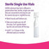 iVIZIA Lubricant Eye Gel for Severe and Nighttime Dry Eye Relief, Preservative-Free, Moisturizing, 30 Sterile Single-Use Vials