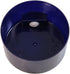 Teavac 6-Ounce Vacuum Sealed Tea Storage Container, Blue Cap and White Body/Floral Design