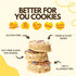 Rule Breaker Snacks Vegan Gluten Free | Birthday Cake Blondie Cookies | Plant-Based, Dairy, Nut, Soy, Allergen Free, Kosher | Soft-Baked, Great for lunchboxes Snacks for Kids and Adults (Pack of 4)