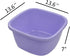 Ramddy Washing Basin / Wash Tub Plastic, 18 Quart, Purple
