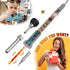 Adjustable 60W Electric Soldering Iron - JelBo 110V Portable Solder Irons, Fast Heat Temperature Mini Soldering Irons for DIY, Small Electronics Repair Tool Kit(Orange)