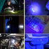 Blacklight Flashlight, Morpilot 2 in 1 UV Flashligh , 395 nm Black Light Flashlite for Pet Urine and House Stains Detecting, IP4 Waterproof, 4 Modes, 3 AAA Batteries Included