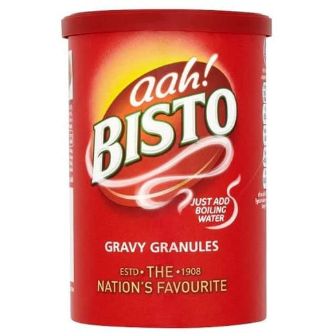 Bisto Beef Gravy Granules Original Bisto Beef Gravy Granules Imported From The UK England Bisto Gravy Granules With A Classic Flavor And A Lovely Smooth Texture The Most Favorite British Gravy Granules