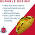 Lulubelles Power Plush | Taco Tuesday (Large) | Cinco de Mayo Dog Toy with Squeaker | Funny Dog Gift | Fun, Durable, and Safe | Huxley & Kent Squeaky Dog Toys