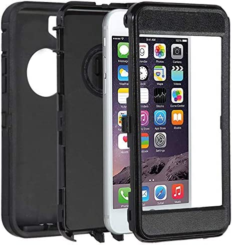 Stroson for iPhone XR Case with Built in Screen Protector, 3 in 1 Full Body Drop Protection Heavy Duty Shockproof Rugged Bumper for Women Man Protective Cover Phone Case for iPhone XR 6.1” (Black)