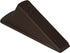 Master Manufacturing Brown Giant Foot Door Stop, Heavy Duty Rubber Wedge Design, Made in the USA, Holds Doors Up to 2" Clearance Securely (00964)