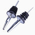 Liquor Pour Stainless Steel Classic Bottle Speed Pourers with Tapered Spout (12- pack)