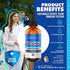 Bio Naturals Colloidal Silver Liquid Drops - Safe & Effective All Natural Immune Booster Supplement - Relief for Skin, Ear, Throat - 60 Servings