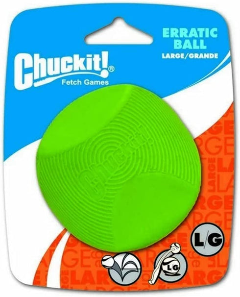 ChuckIt! Erratic Ball (Large, 3-Inch, 1-Pack)