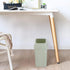 Asking 1.8 Gallon Small Trash Can with Swing-top Lid, Plastic Garbage Bin, Green