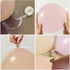 Incarnadin Macaron Orange Balloon Garland Arch kit backdrop 134pcs Rosy Metallic White Balloons Set fancy decoration for Wedding Birthday Balloons Graduation Party babyshower.