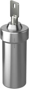 Ezy Dose Pill Box and Medicine, Vitamin Container, Safe for Money & Travel Items, Stainless Steel, 2 Keys with Lock