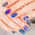 Disney Frozen 2 - Townley Girl 48 Pcs Press-On Nails Artificial False Nails Set for girls, kids with Pre-Glue Full Cover Acrylic Nail Tip Kit, Ages 6+ for Parties, Sleepovers and Makeovers